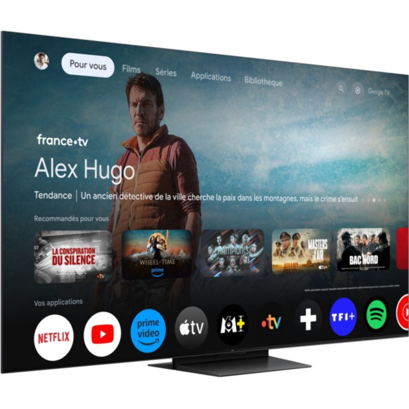 TV Mini Led TCL 55C79K 2025-55 pouces (139cm)