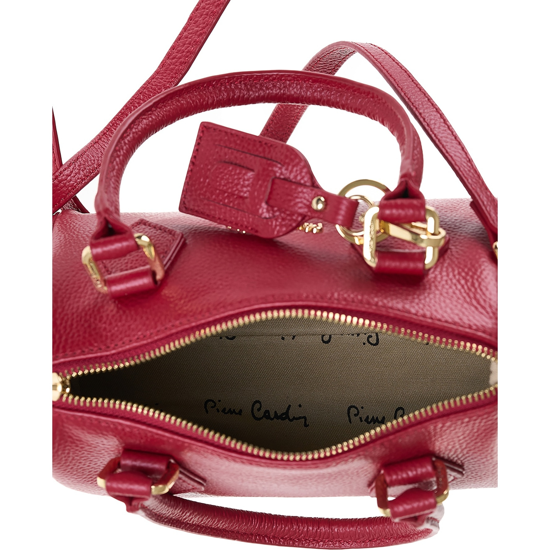 Borsa a bauletto da donna Made in Italy - Oriana Chic - 100% pelle - 23.0 x 15.0 x 14.0 cm