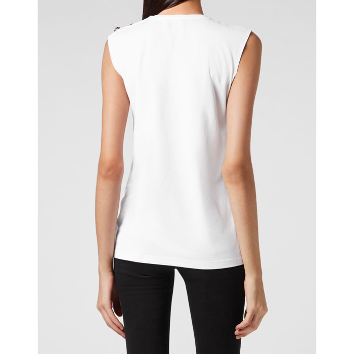 PHILIPP PLEIN Camiseta de tirantes ICONIC PLEIN