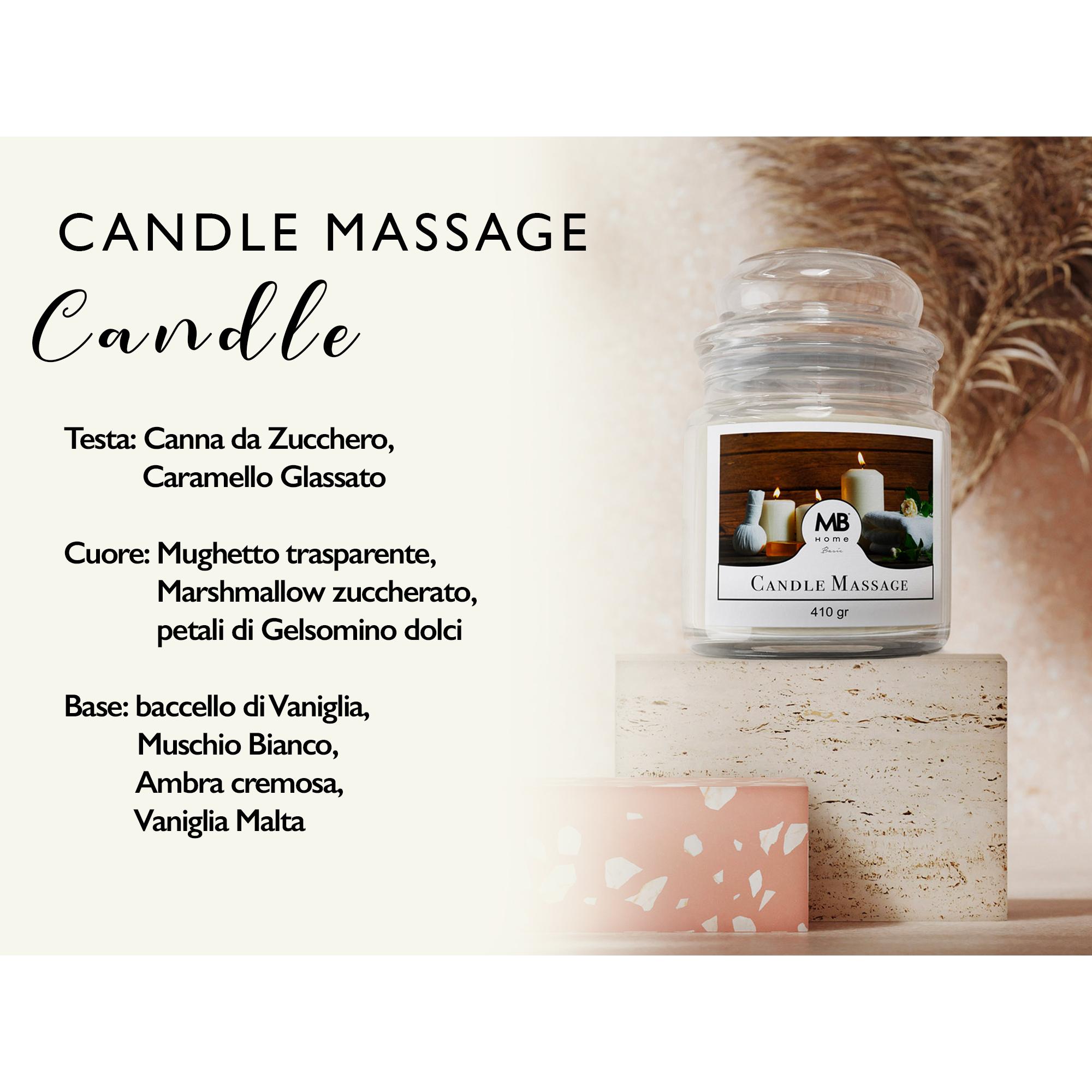 CANDELA MB HOME BASIC-MASSAGE CANDLE 410GSM