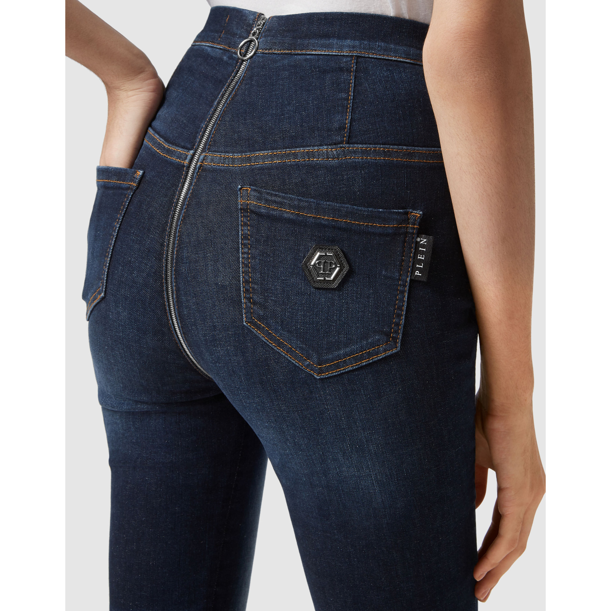 PHILIPP PLEIN Super High Waist Jegging