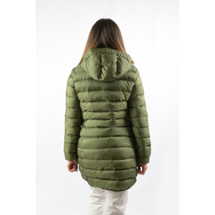 Giacca lunga Munich del marchio ECOON - verde scuro