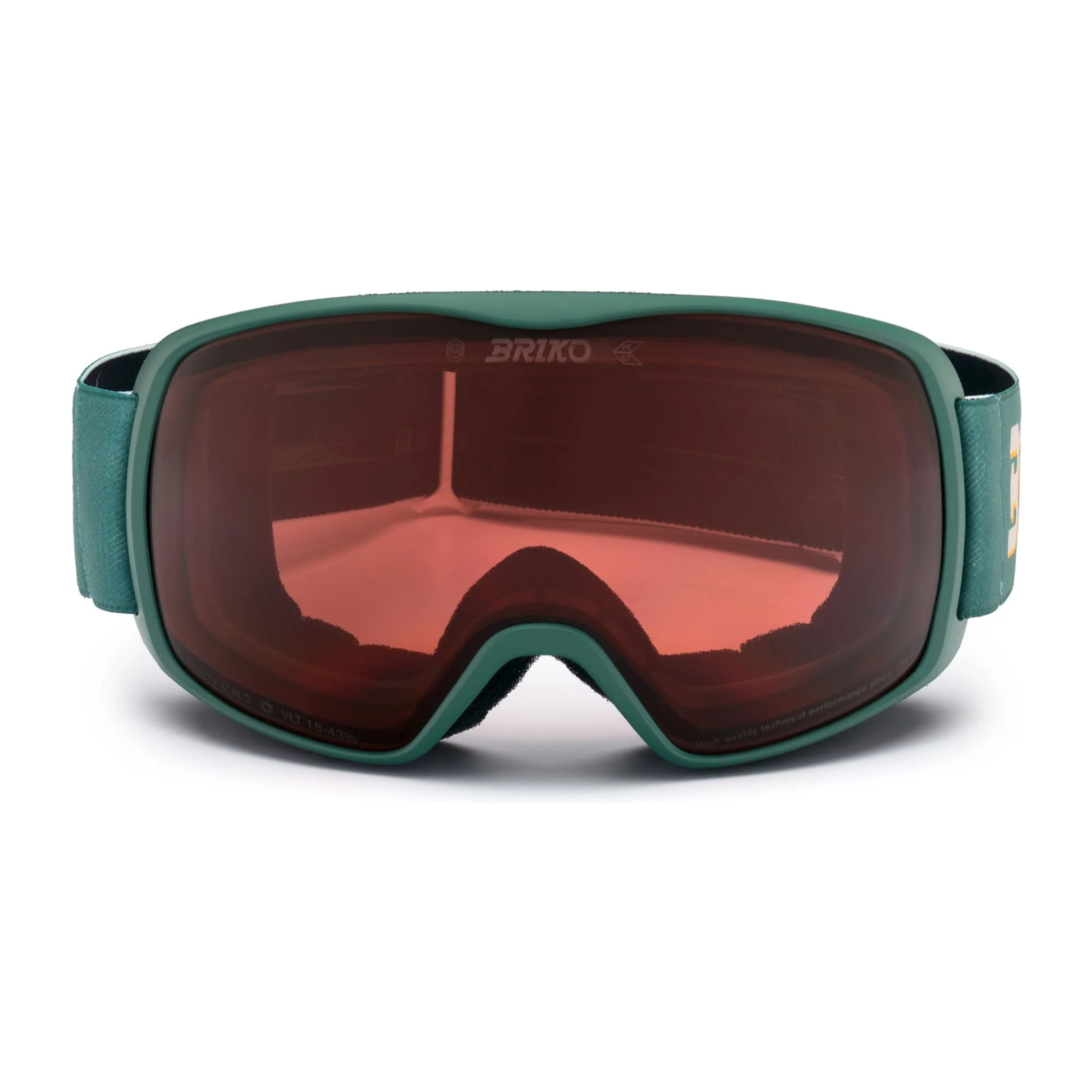 Briko - Maschere /Occhiali Protettivi, Uomo Donna, Verde - Zenith