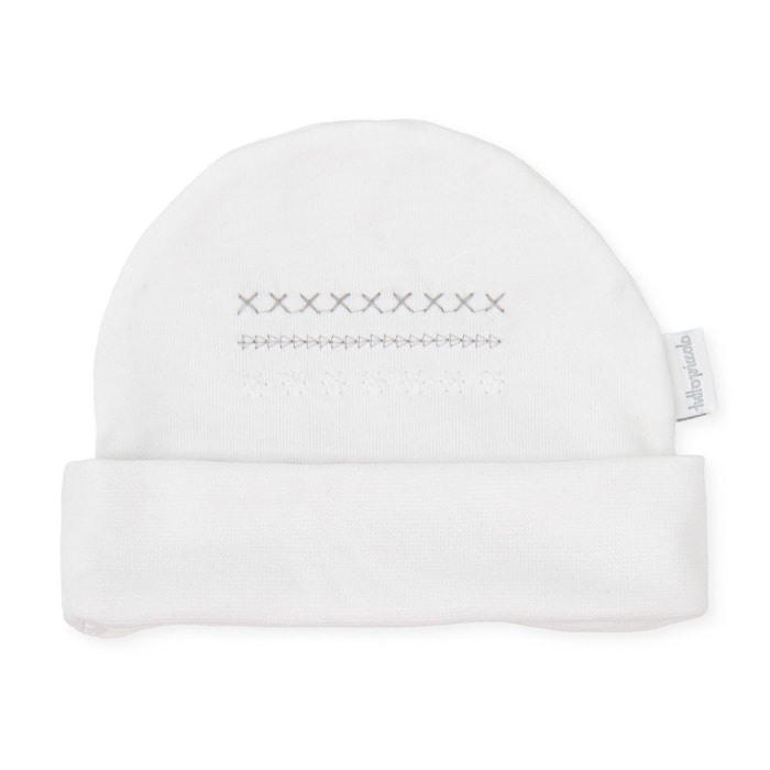 Gorro y manoplas-- - Blanco Óptico