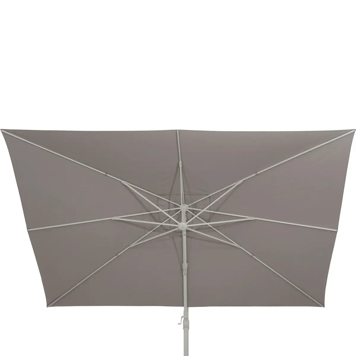 Parasol déporté "Melhia" lin 3x3m