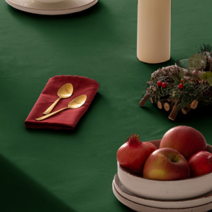 Mantel antimanchas CHRISTMAS VERDE