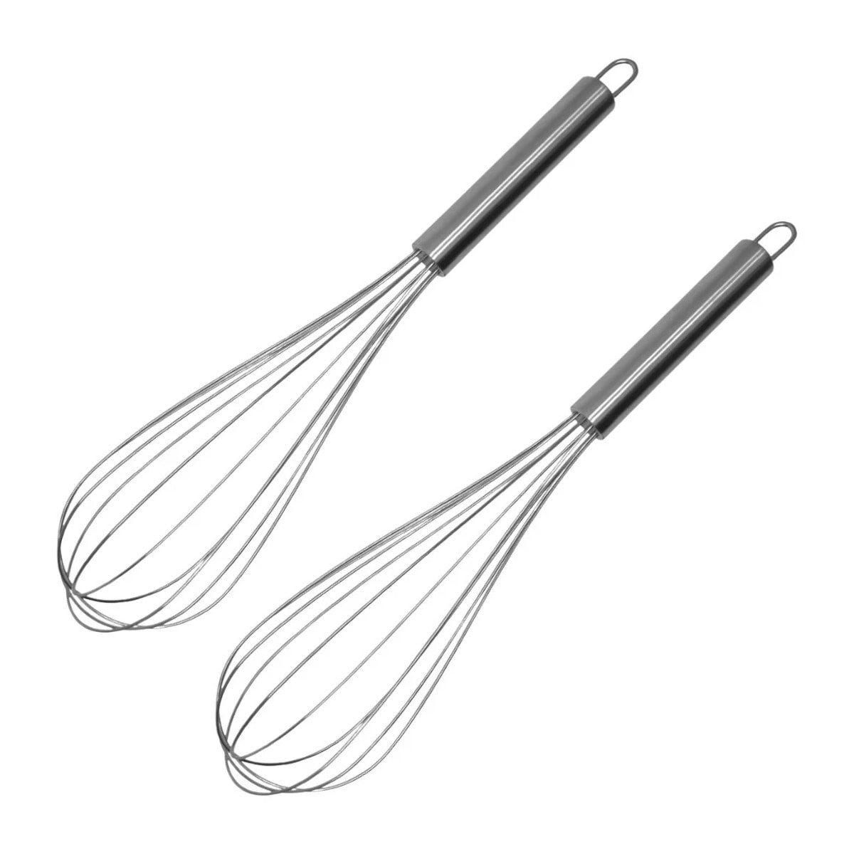 Ensemble de 2 Fouets de cuisine et de pâtisserie en inox 32 cm Fackelmann Elemental