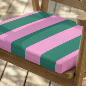 Coussin de siège rembourré 0120-410 40x40x5 cm