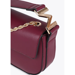 Tracolla in pelle sintetica con logo M sulla maniglia