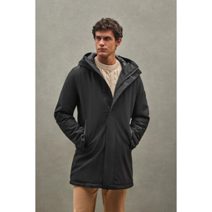 Chaqueta Voguel negra con logo Polo Club