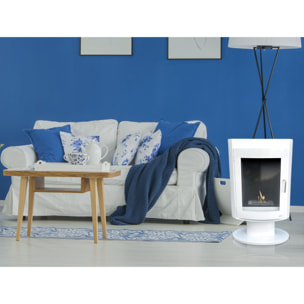 Estufa de etanol diseño cuadrado en acero SILENUS W PURLINE 3000 W