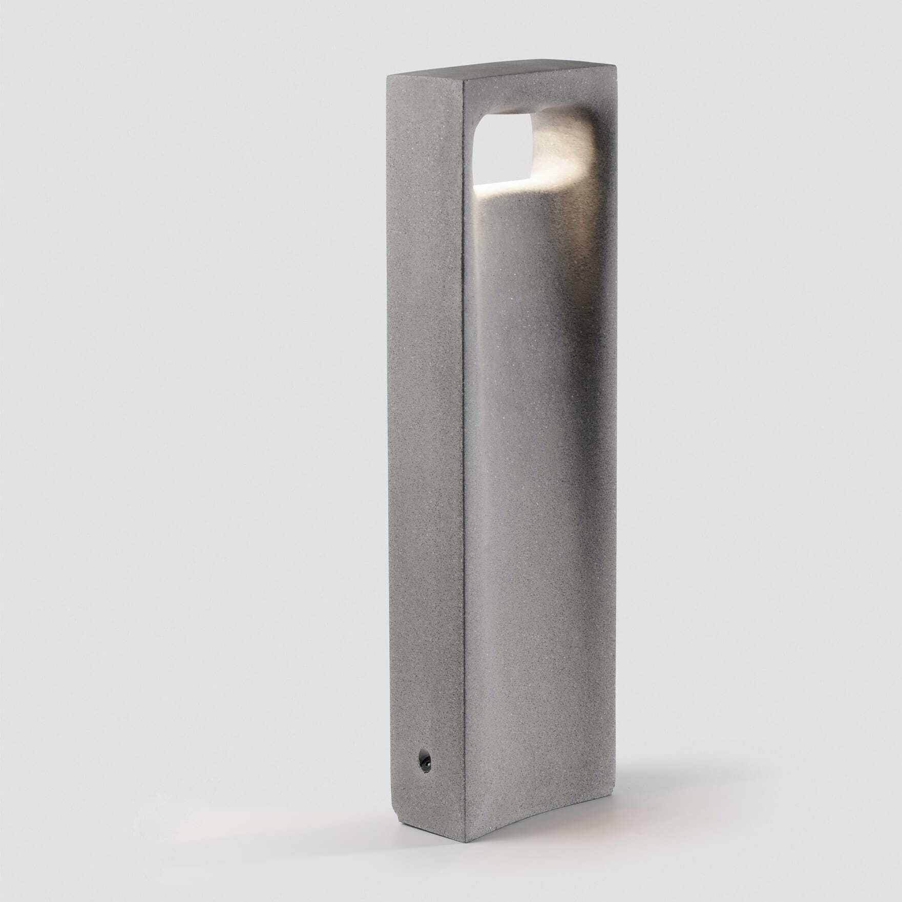 GLINT 700 Lampada paletti muro grigio 2700K