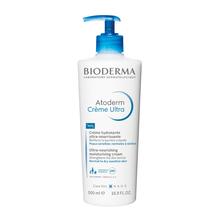Atoderm Crème Ultra - Crème Hydratante Ultra-Nourrissante