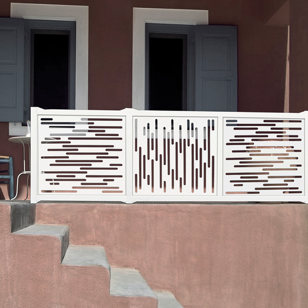 Panel Decorativo Nautic 1x1 M Blanco