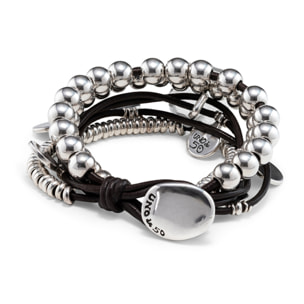 Pulsera El lío pardo PLATEADO XL