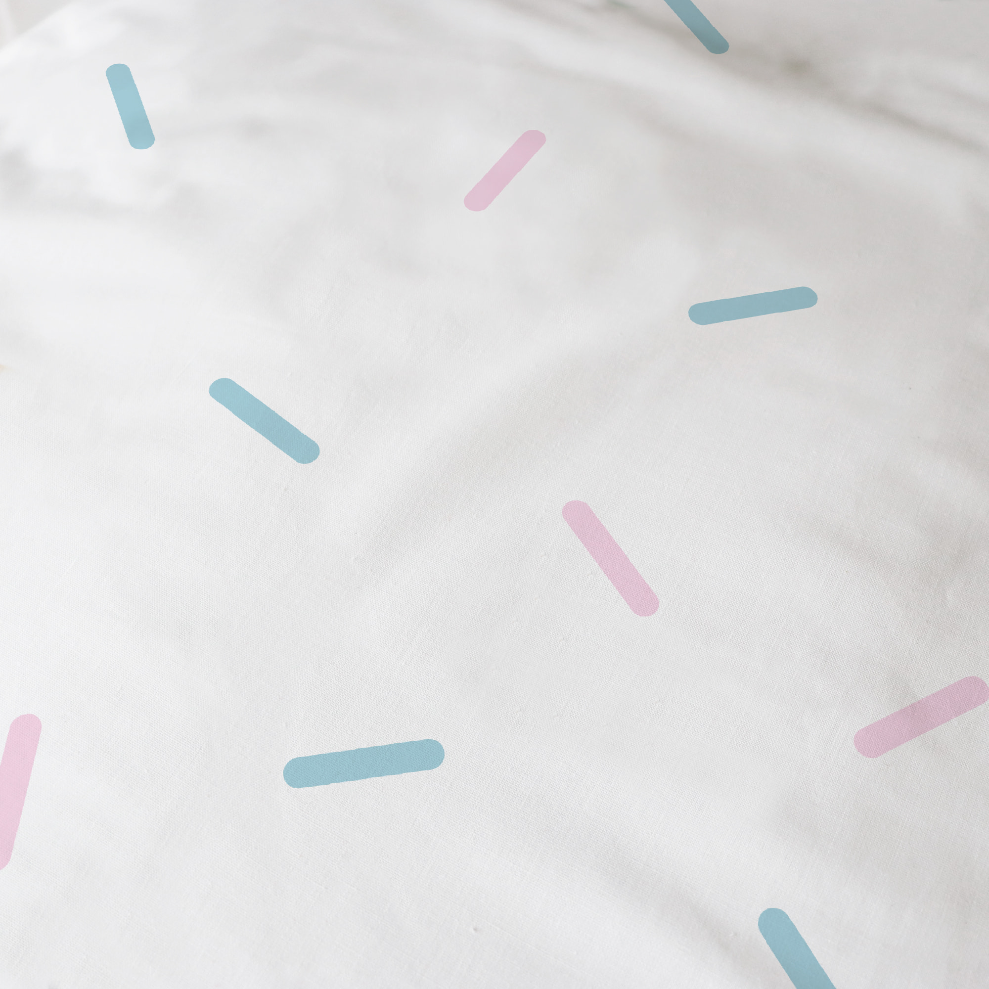 Parure de lit imprimée 100% coton, DISNEY HOME STITCH STRIPE