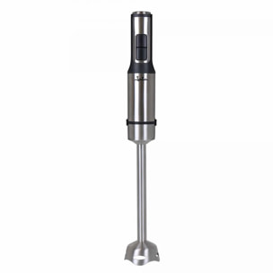 Batidora de mano JATA JEBT1855 de 1200 W. 4 cuchillas. Pie extralargo de 26 cm. Cable en espiral. Función turbo