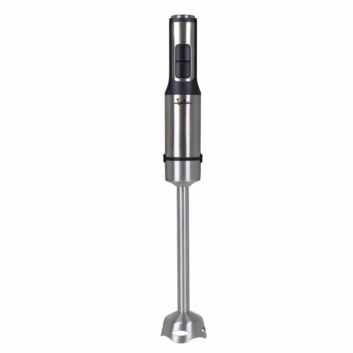 Batidora de mano JATA JEBT1855 de 1200 W. 4 cuchillas. Pie extralargo de 26 cm. Cable en espiral. Función turbo