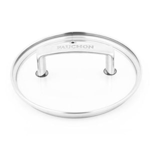 Couvercle   en verre et en aluminium SIGNATURE