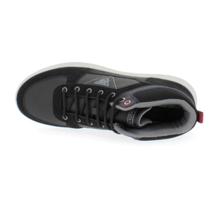 Armata di Mare Scarpe Uomo Sneakers Alte Stringate con Soletta Rimovibile in Memory Foam AMU W23D425 Black
