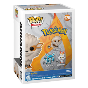 Pokemon Funko Pop! Games Vinile Figura Arcanine 9 Cm