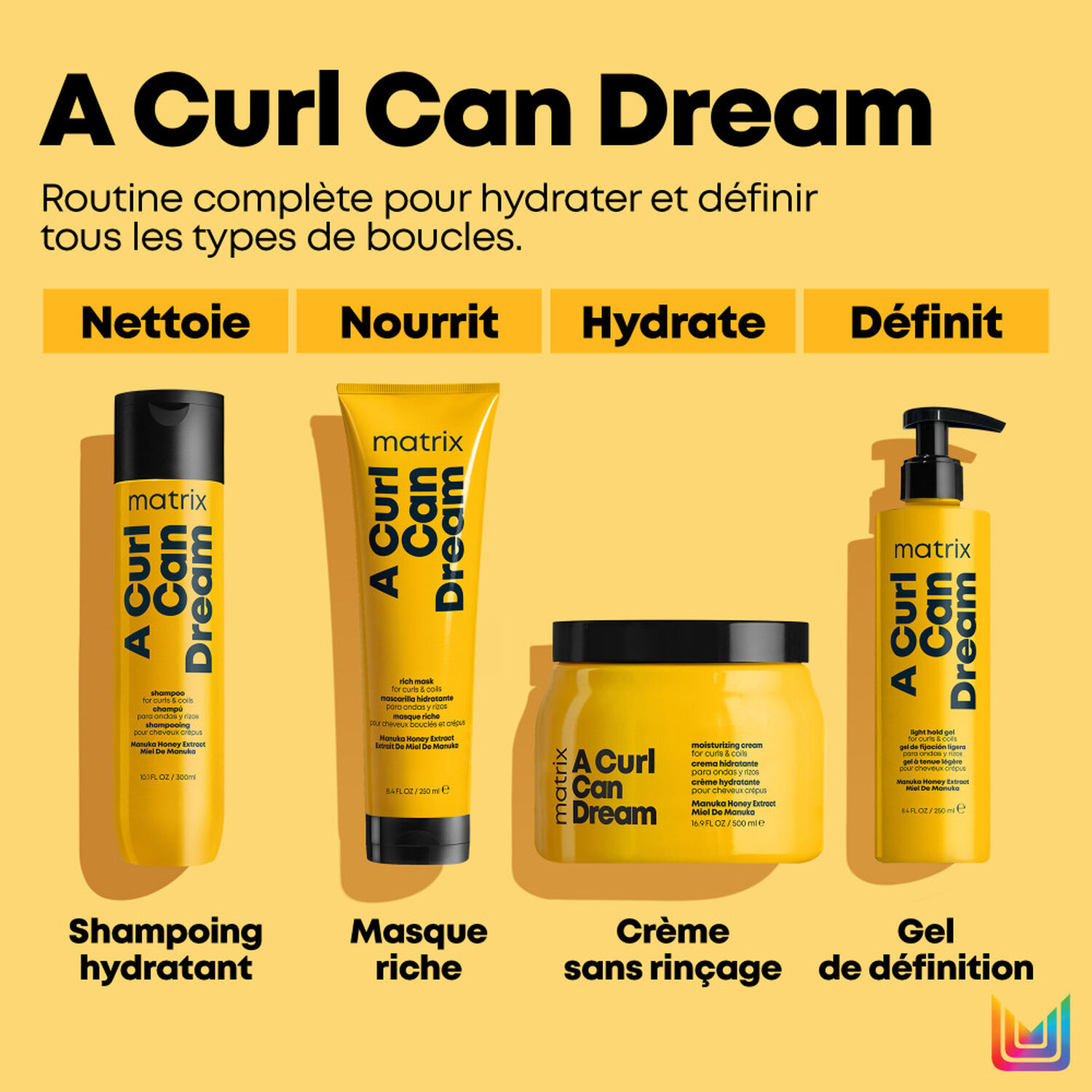 A Curl Can Dream - Crème Hydratante Sans Rinçage