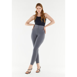 Pantaloni push up WR.UP® curvy vita alta cotone organico