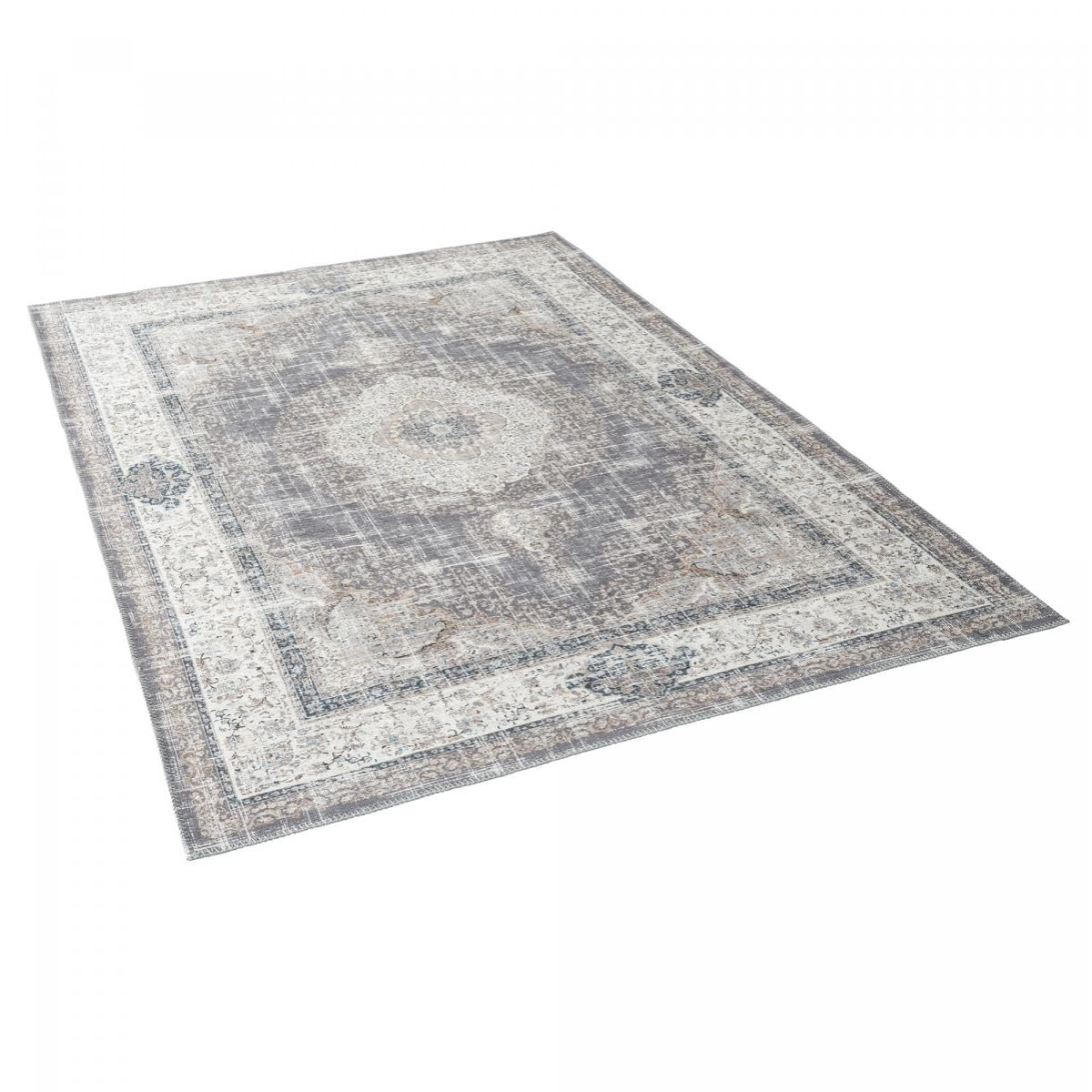 Tapis orient tissé en coton motif classique LAPU