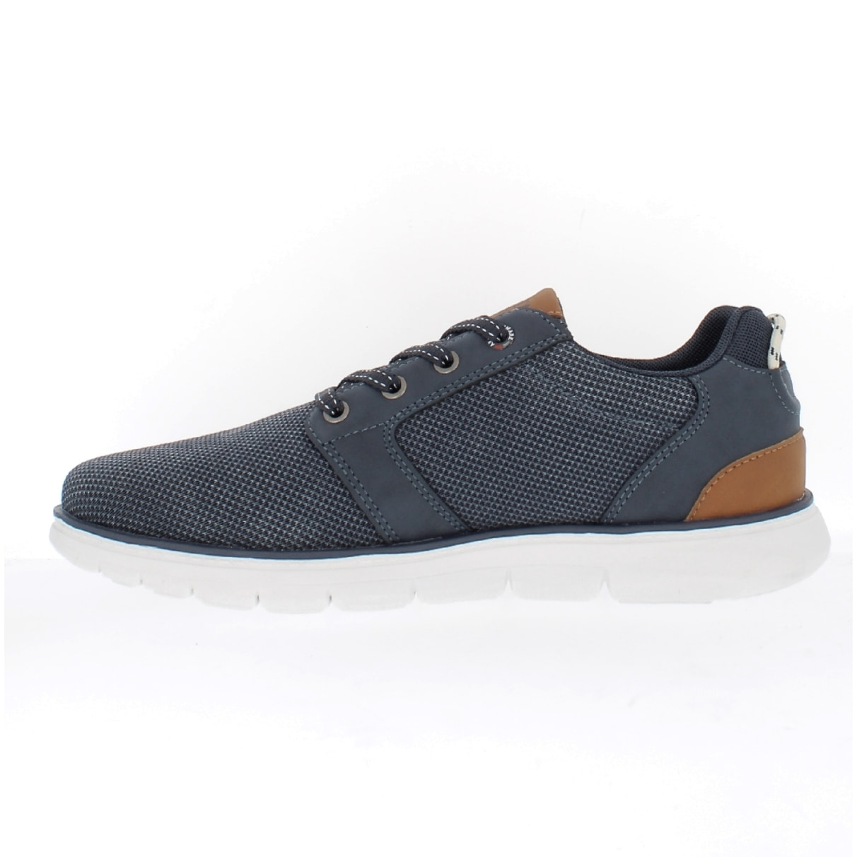 Armata di Mare Scarpe Uomo Sneakers Casual Stringate con Soletta Rimovibile in Memory Foam AMU S24L508 Navy Blue