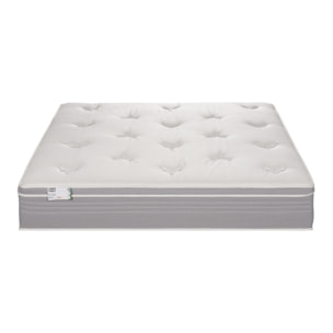 Matelas LE VISIONNAIRE 200x200, ressort ensachés, ferme, H27
