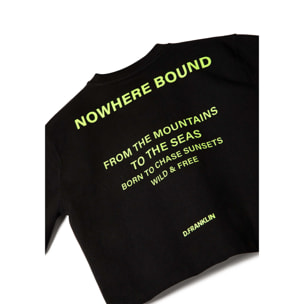 Camiseta de Mujer Nowhere Bound Negro / Lima D.Franklin