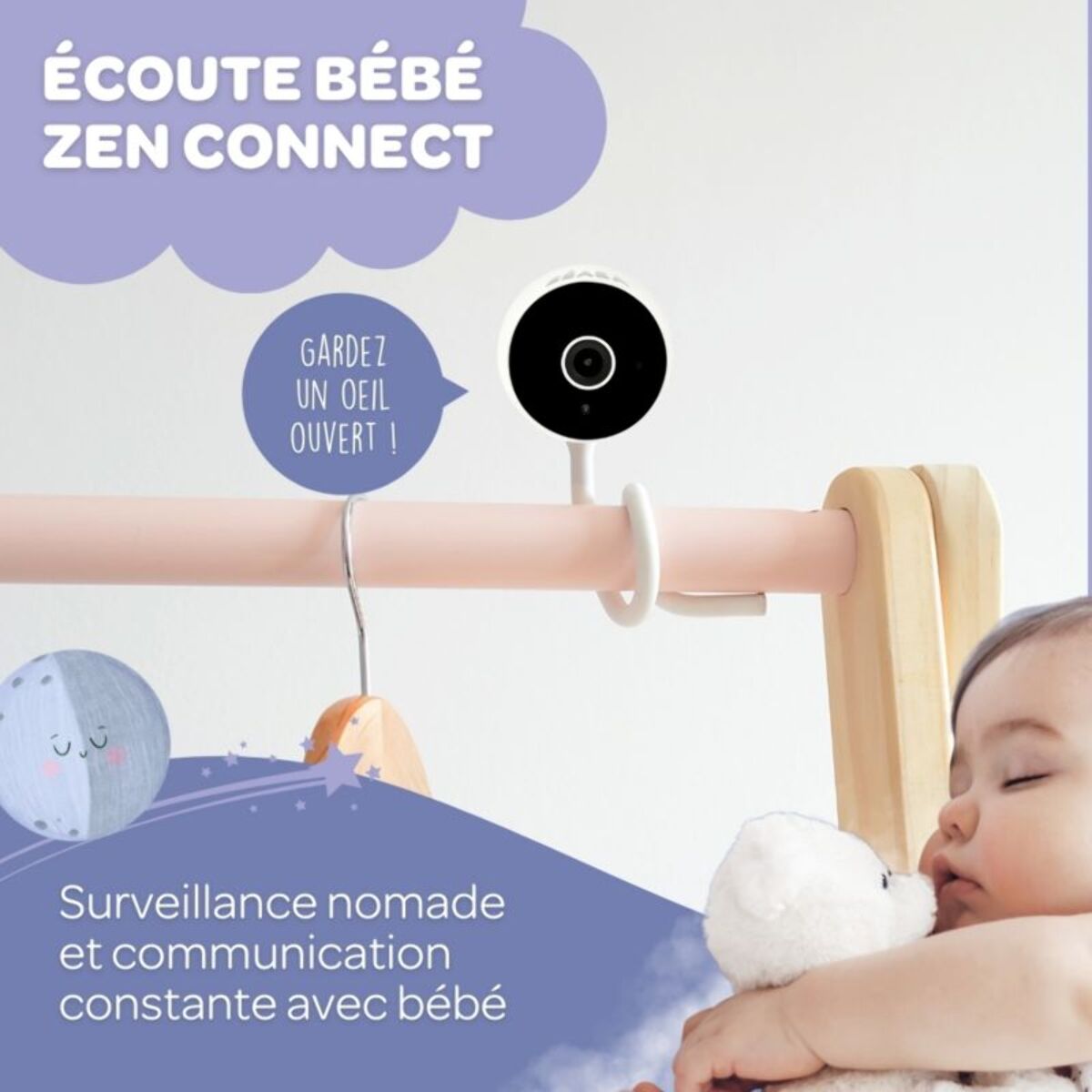 Babyphone BEABA Babyphone zen connecté