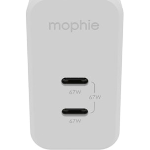 Chargeur MOPHIE 67W duo charge rapide x2 USB-C