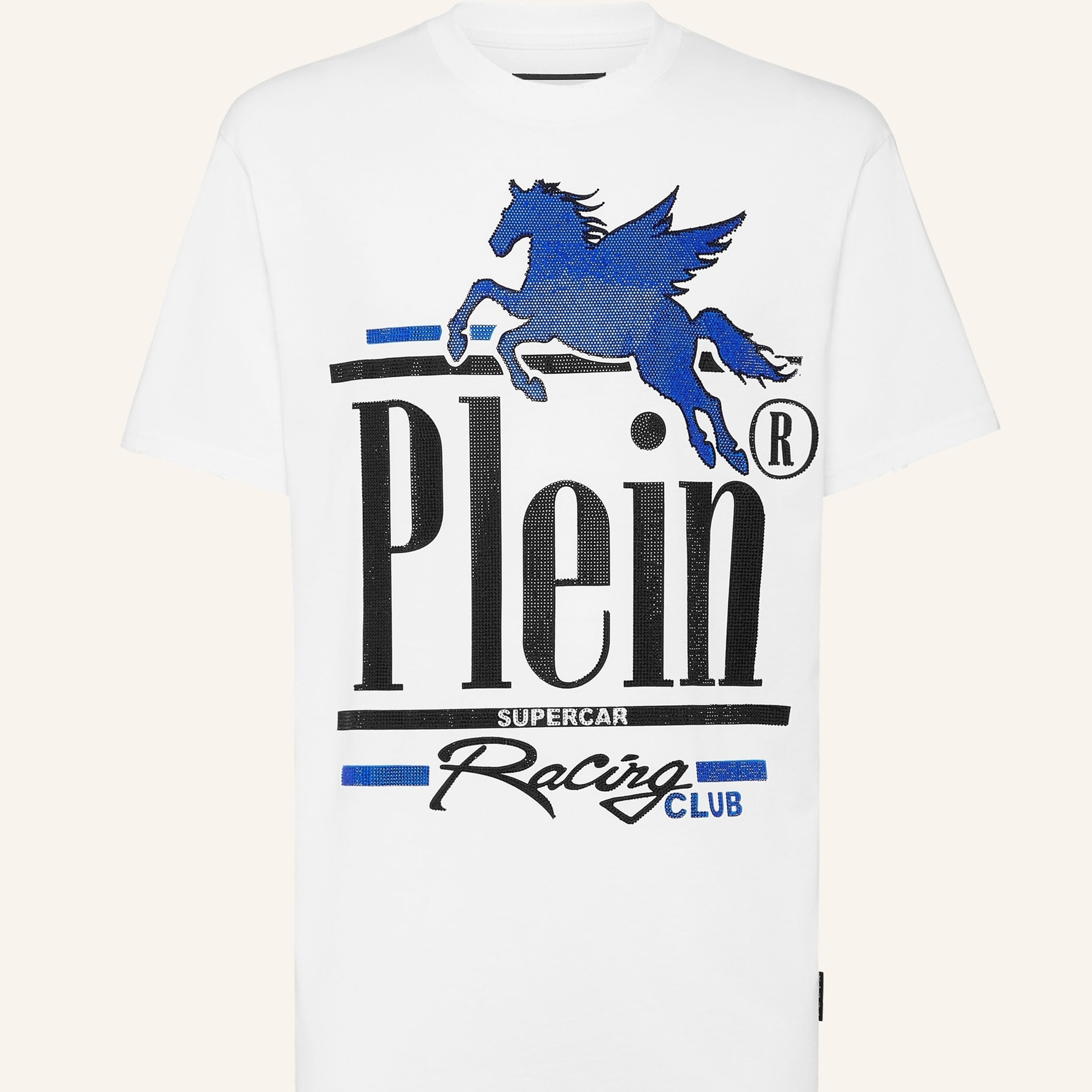 PHILIPP PLEIN T-shirt girocollo a maniche corte RACING