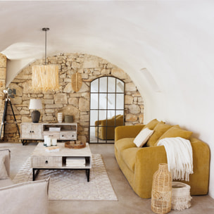 Vase "Lour" - rotin - H55 cm