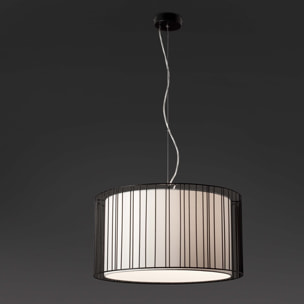 LINDA Lampe suspension noir