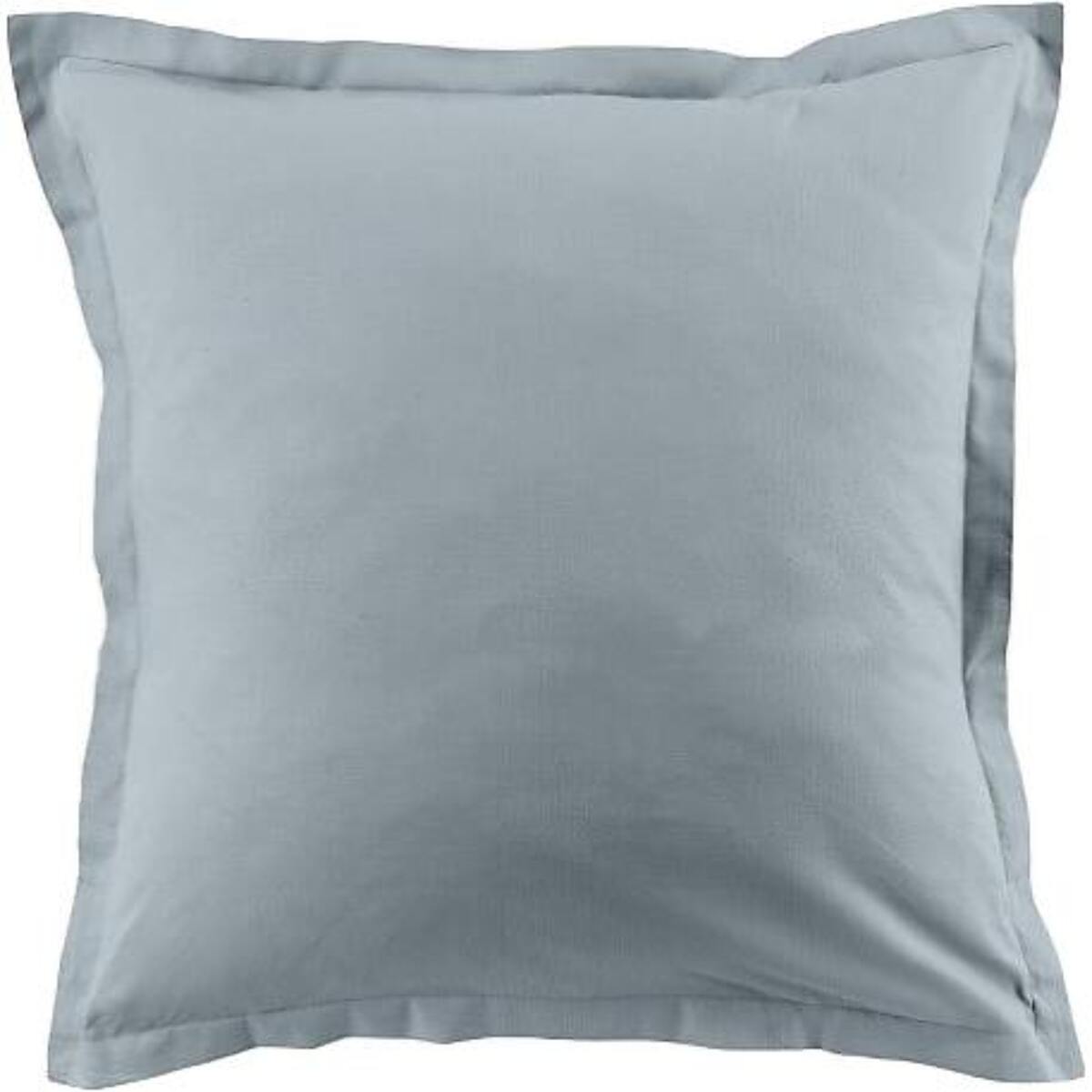 Lot De 2 Taies 100% Coton 57fils Blue Polaire