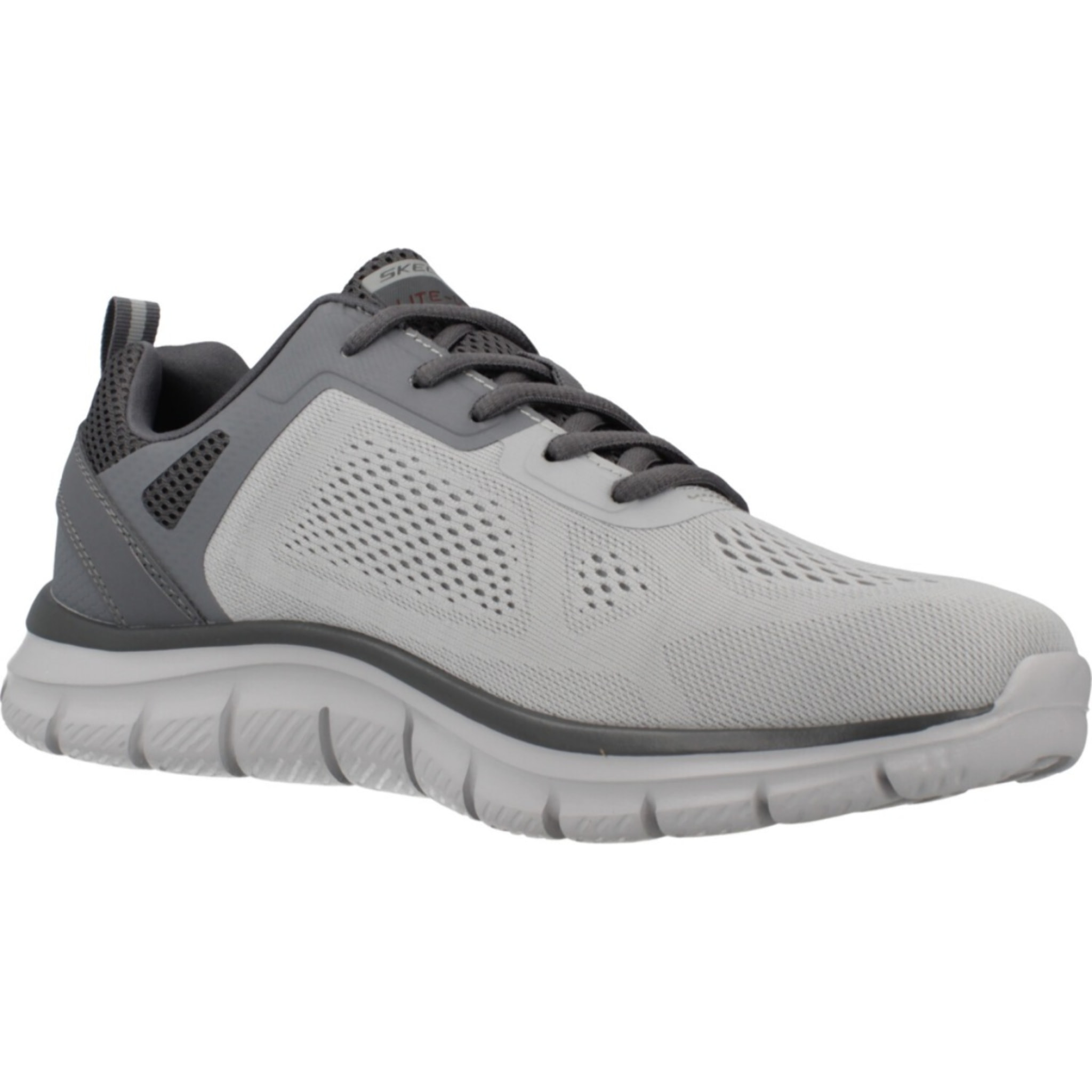 Sneakers De  Hombre Track Gris