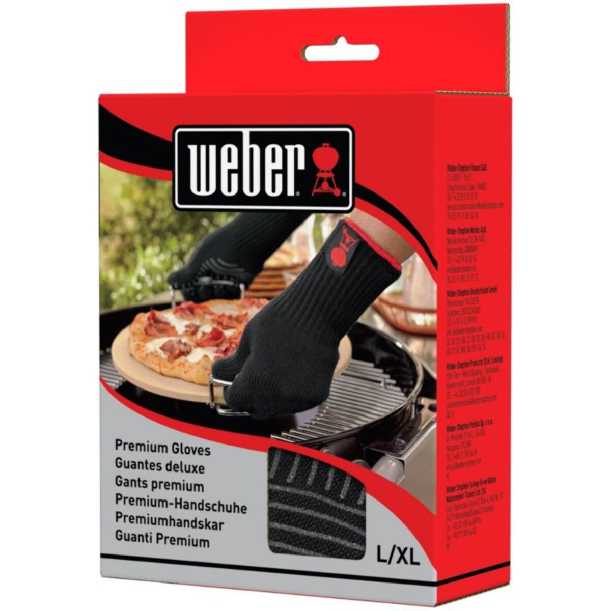 Gants barbecue WEBER Barbecue taille L/XL