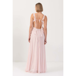 Kocca - Abito con cut-out e volants Donna