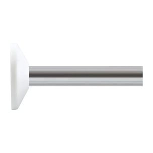 Barre tringle pour rideau de douche d'angle modulable à fixer en Alu MAGIC UNIVERSAL Finition Brillante Spirella