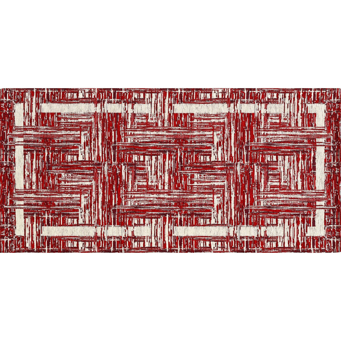 Tappeto Cucina Bagno Multiuso Rosso