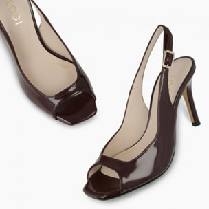 SANDALIAS BURDEOS SULIN