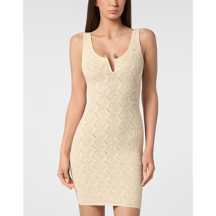 PHILIPP PLEIN Knit Dress MONOGRAM