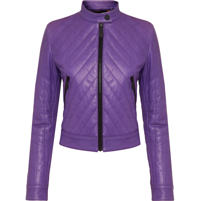 PHILIPP PLEIN Leather Biker