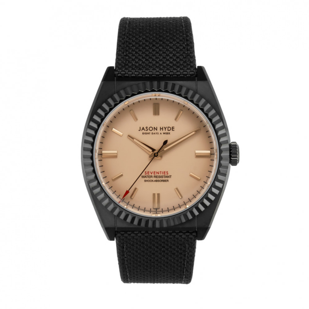 Reloj Jason Hyde JH10026 Hombre Analogico Cuarzo con Correa de Textil