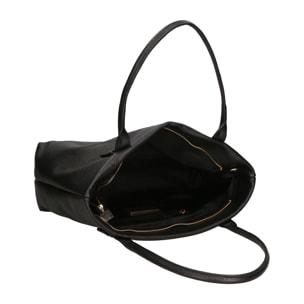 Borsa a spalla da donna - Modello Lorena - Vera pelle - 39.0 x 26.0 x 11.0 cm