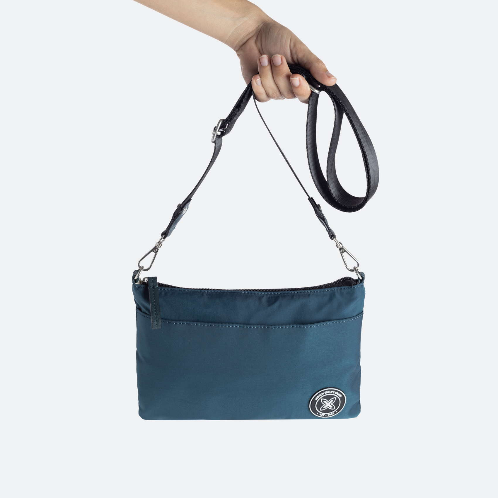 GLOSS CROSSBODY PETROL