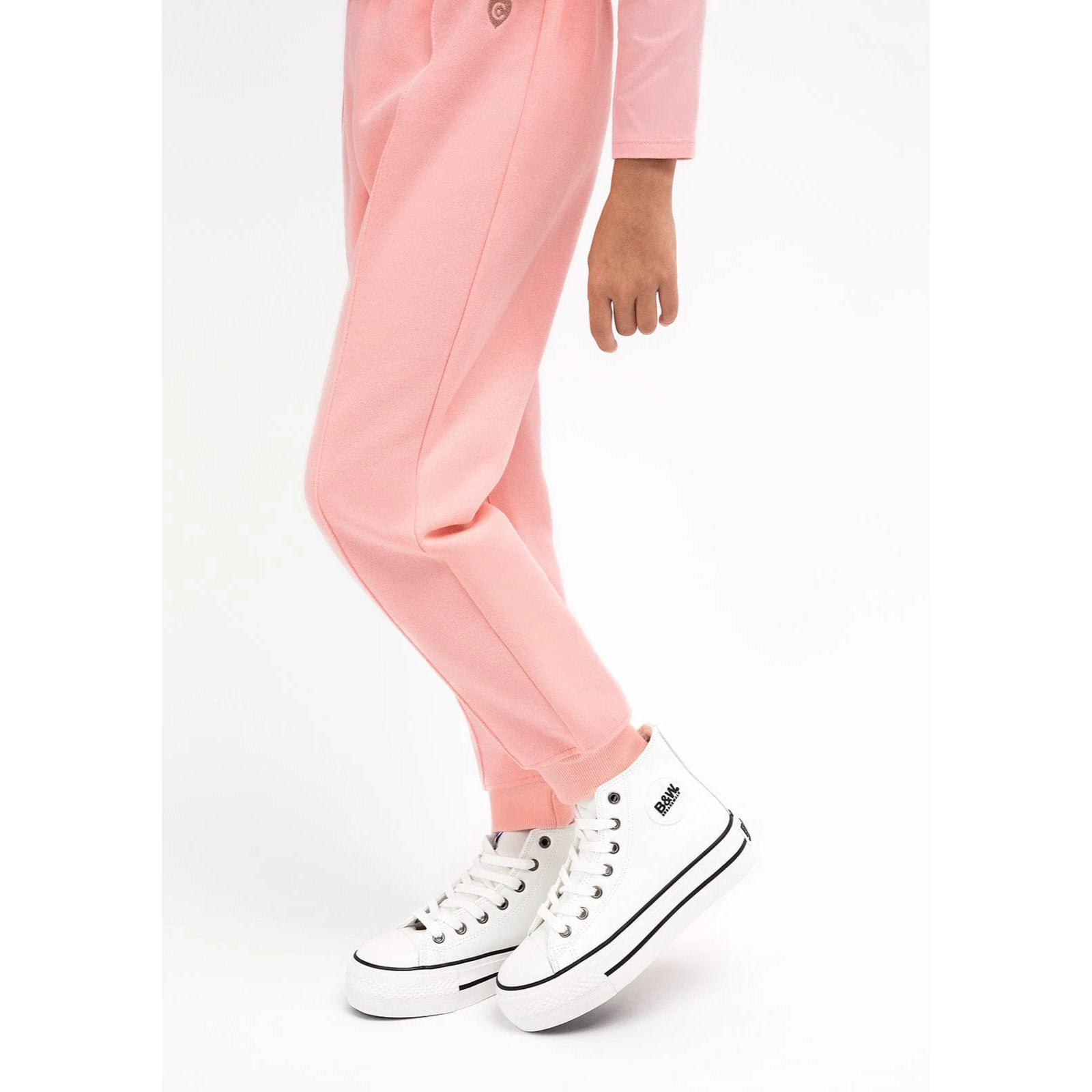 Pantalones Joggers de Niña Rosa