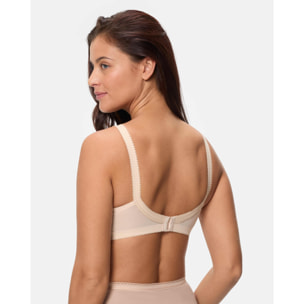 Sujetador sin aros cruzado mágico 556